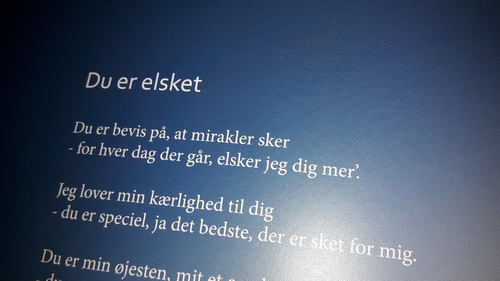 Eksempel fra Du er helt speciel af Katja Bøggild-Qwist