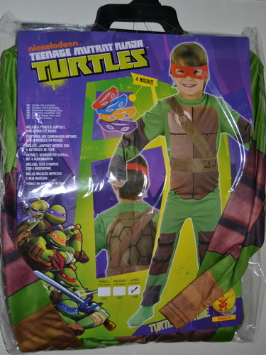 Vind Ninja Turtles-dragt.