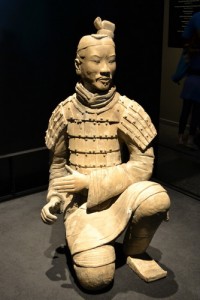 Terrakotta-figur fra den kinesiske Terrakottahær.