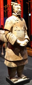 Terrakotta-figur fra den kinesiske Terrakottahær.