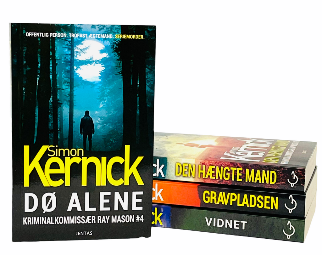 Billede af: Dø alene + de tre øvrige bøger i serien om Ray Mason af Simon Kernick
