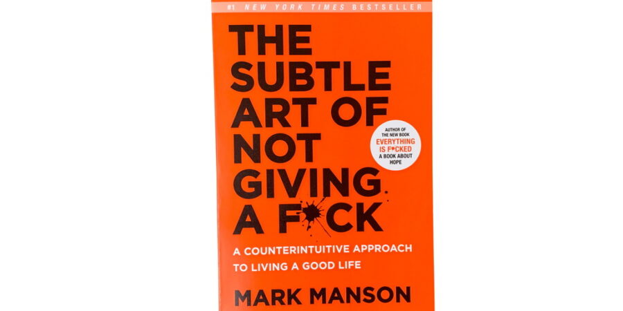 Billede af: The subtle art of not giving a fuck by Mark Manson